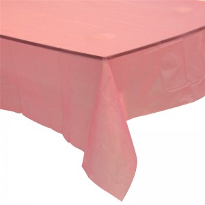 Solid Color PEVA PE Tablecover 18 colors Table Cloth for home and Outside Picnic Mats