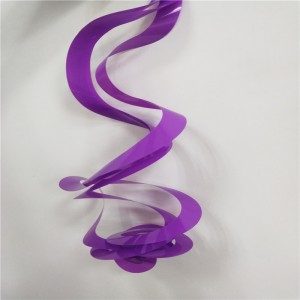 PVC Card Twirly whirls Fashion Party String Party Supplier Birthday Decoration