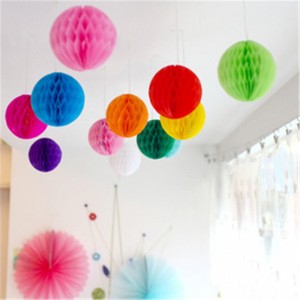 Ceiling decorations banners balloons ribbon garland for party wedding Chirstmas day